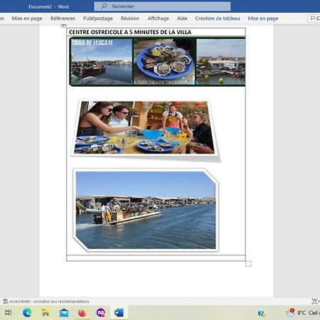 Charmante Villa Dans Village Naturiste Leucate Bagian luar foto