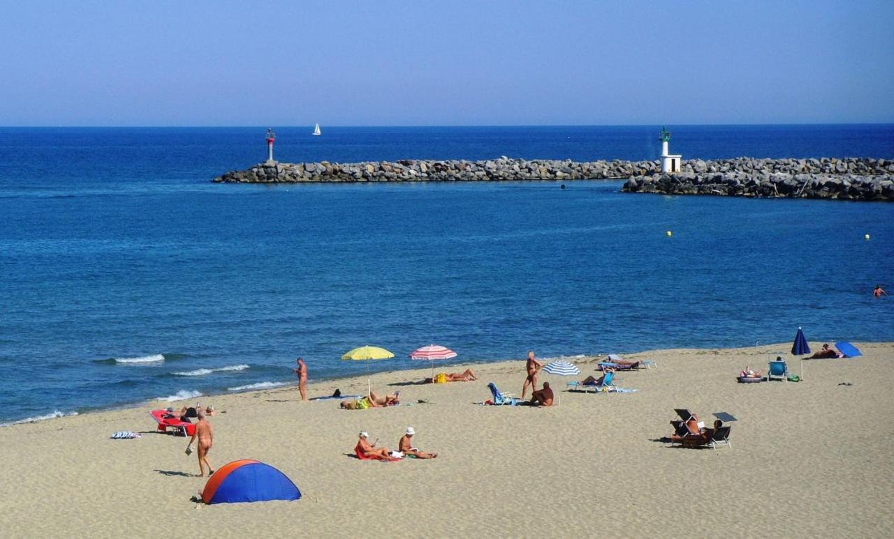 Charmante Villa Dans Village Naturiste Leucate Bagian luar foto