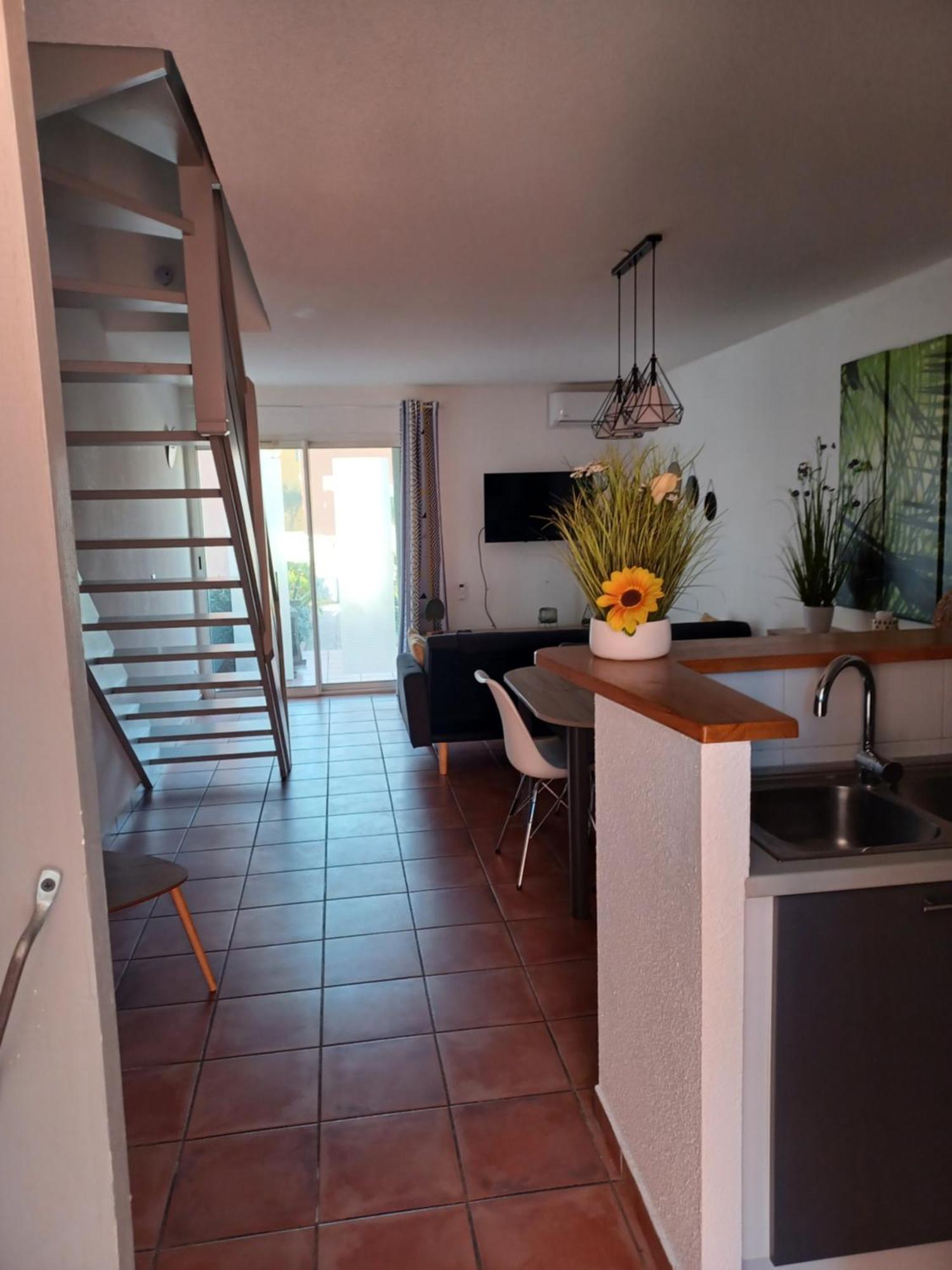 Charmante Villa Dans Village Naturiste Leucate Bagian luar foto